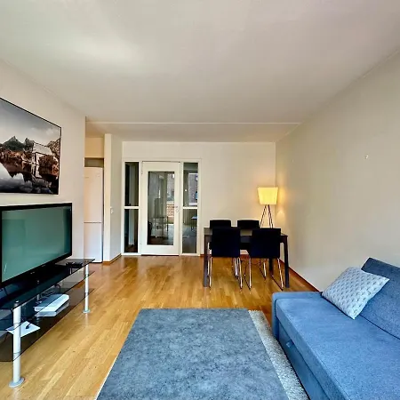 Majorstuen With Balcony & Bedroom Apartamento